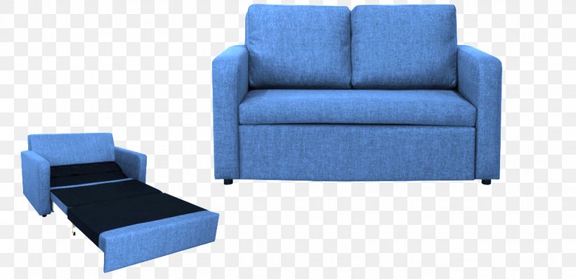 Sofa Bed Couch Loveseat Furniture, PNG, 1024x496px, Sofa Bed, Armrest, Bed, Bed Base, Blue Download Free