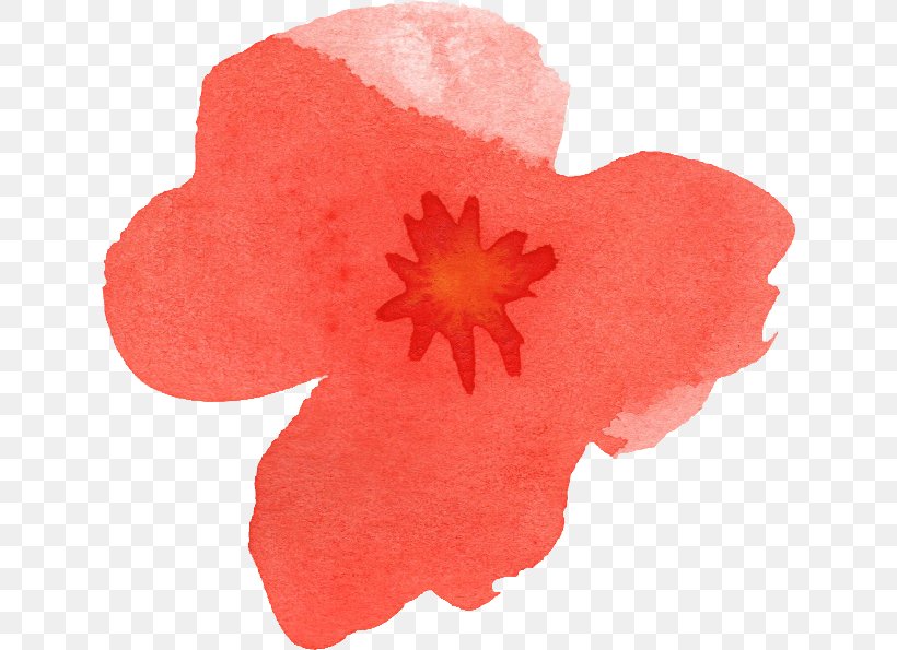 Watercolour Flowers Watercolor Painting Poppy, PNG, 634x595px, Watercolour Flowers, Color, Deviantart, Flower, Flowering Plant Download Free