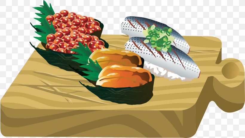 Clip Art Openclipart Favicon Image, PNG, 2400x1361px, Sushi, Cuisine, Dish, Food, Fruit Download Free