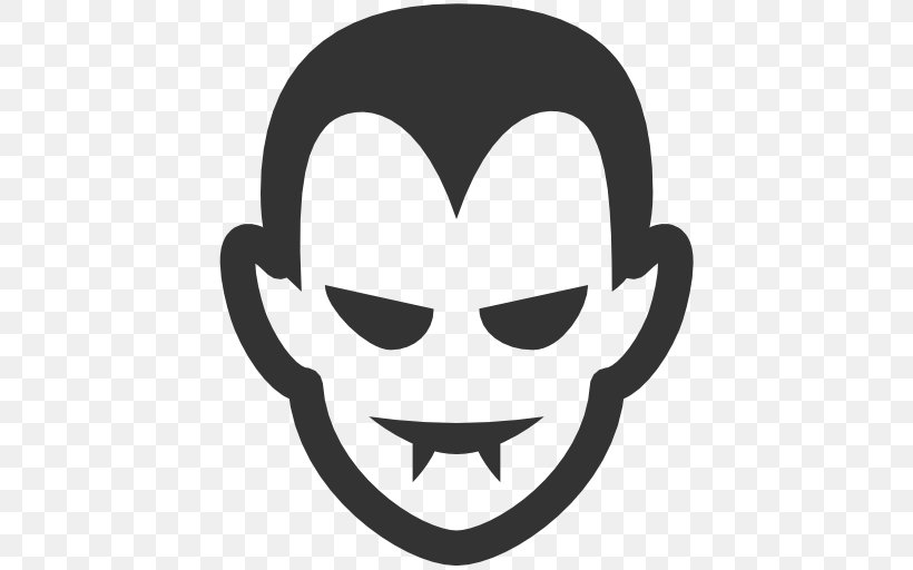 Vampire: The Masquerade – Bloodlines Icon, PNG, 512x512px, Vampire, Black And White, Face, Fictional Character, Head Download Free
