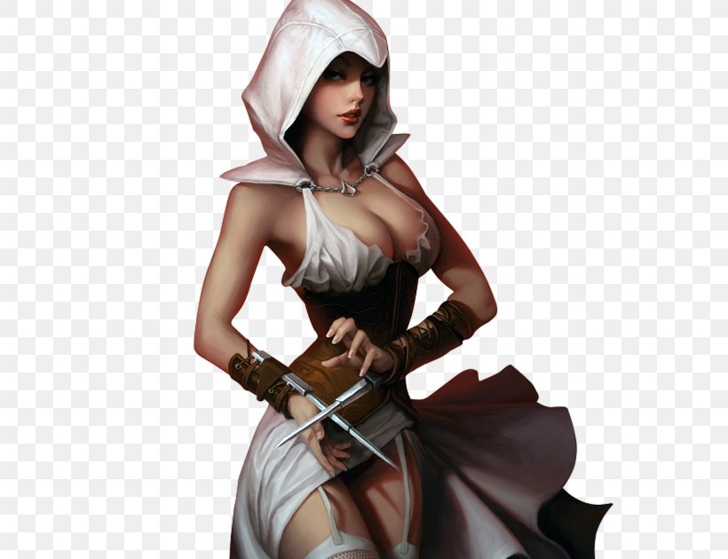 Assassin's Creed Unity Ezio Auditore Kitana Assassins, PNG, 570x630px, Ezio Auditore, Art, Assassins, Concept Art, Cosplay Download Free