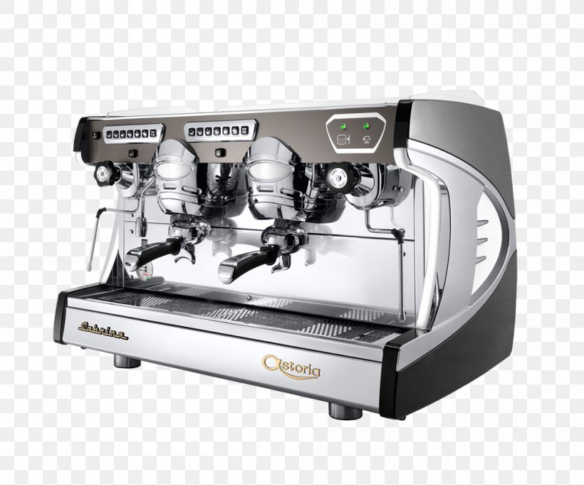 Coffeemaker Espresso Machines Cafe, PNG, 1000x831px, Coffeemaker, Astoria, Breville Dual Boiler Bes920xl, Cafe, Coffee Download Free