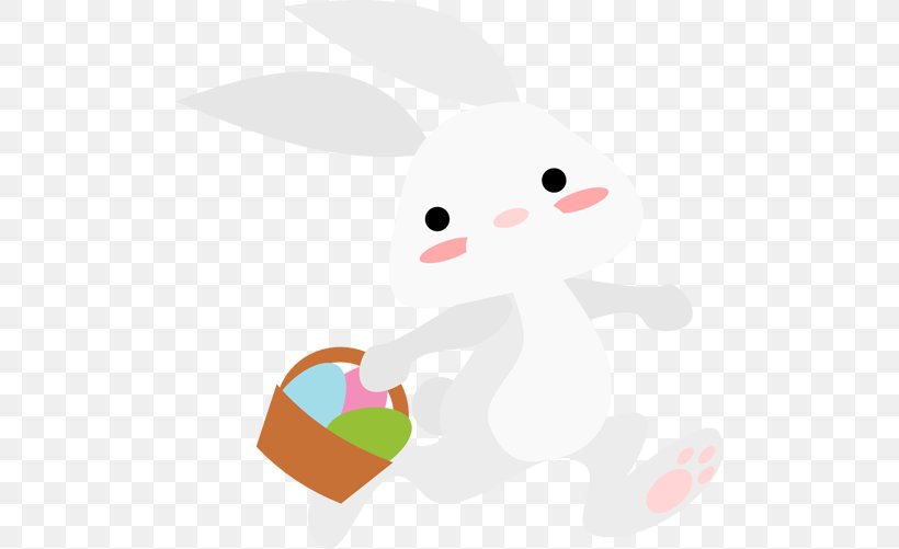Domestic Rabbit Easter Bunny Hare Clip Art, PNG, 500x501px, Domestic Rabbit, Easter, Easter Bunny, Hare, Mammal Download Free