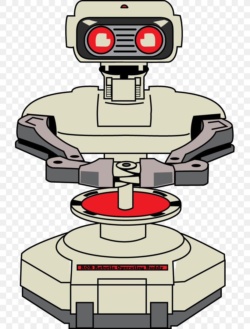 R.O.B. Stack-Up Nintendo Entertainment System Robot, PNG, 721x1079px, Rob, Art, Duck Hunt, Fictional Character, Mario Bros Download Free