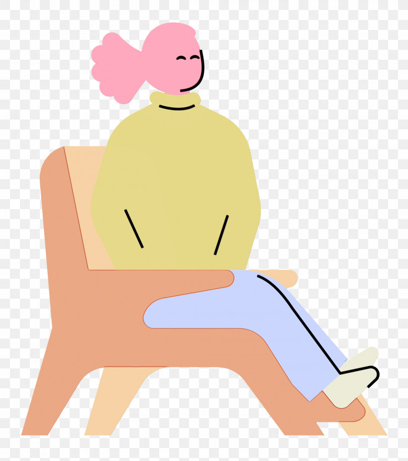 Human Body Smile Cartoon Human Happiness, PNG, 2213x2500px, Sitting, Cartoon, Chair, Happiness, Human Download Free