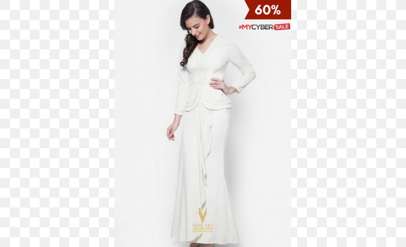 Baju Kurung Kebaya Formal Wear Robe VERCATO Designer Muslimah Wear, PNG, 500x500px, Baju Kurung, Abdomen, Clothing, Dress, Fashion Download Free