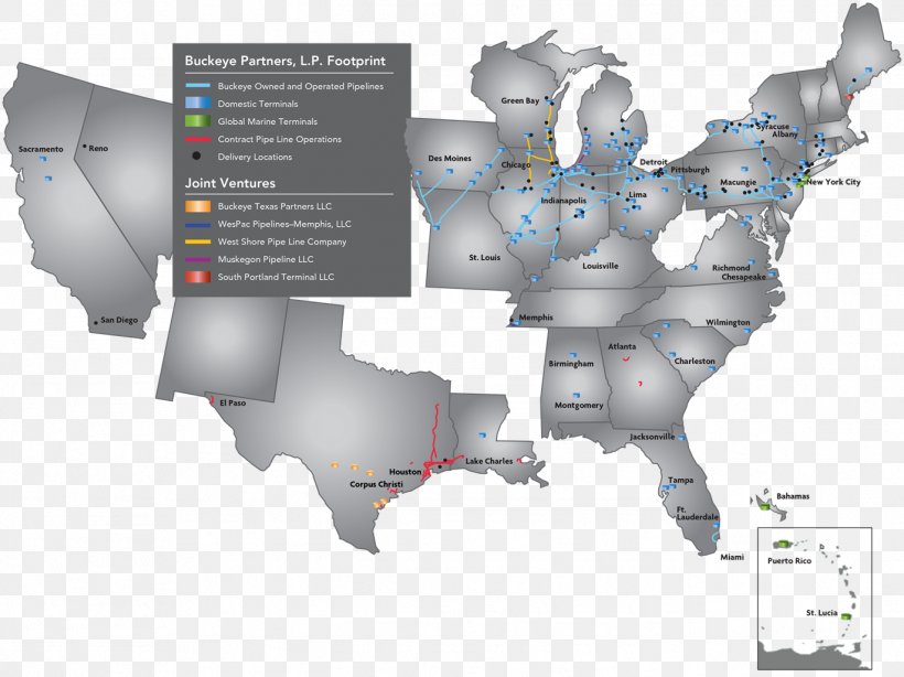 Buckeye Partners Pipeline Transportation Petroleum Map NYSE:BPL, PNG, 1371x1027px, Pipeline Transportation, Company, Compressor Station, Engineering, Machine Download Free