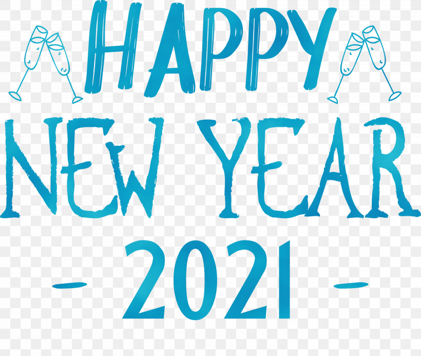 Logo Font Meter Line Area, PNG, 3000x2538px, 2021 New Year, Happy New Year 2021, Area, Behavior, Human Download Free