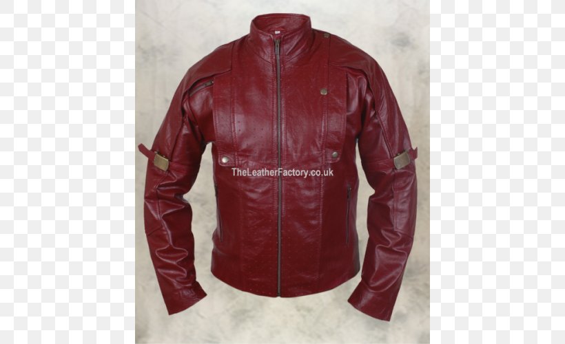 Star-Lord Leather Jacket Coat, PNG, 500x500px, Starlord, Chris Pratt, Clothing, Coat, Fashion Download Free
