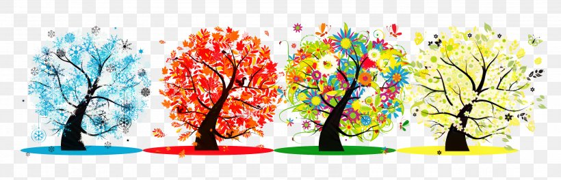 Fall Tree, PNG, 3188x1028px, Branching, Autumn, Painting, Plant, Spring Download Free