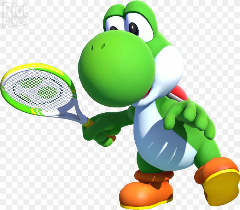 Mario Tennis Aces Mario Tennis: Power Tour Mario & Yoshi, PNG, 1349x1179px, Mario Tennis Aces, Ball, Bowser, Football, Grass Download Free