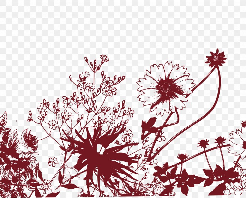 Plants Trivia Red Brick Pattern, PNG, 2480x2000px, Plants Trivia, Black And White, Blossom, Branch, Brick Download Free