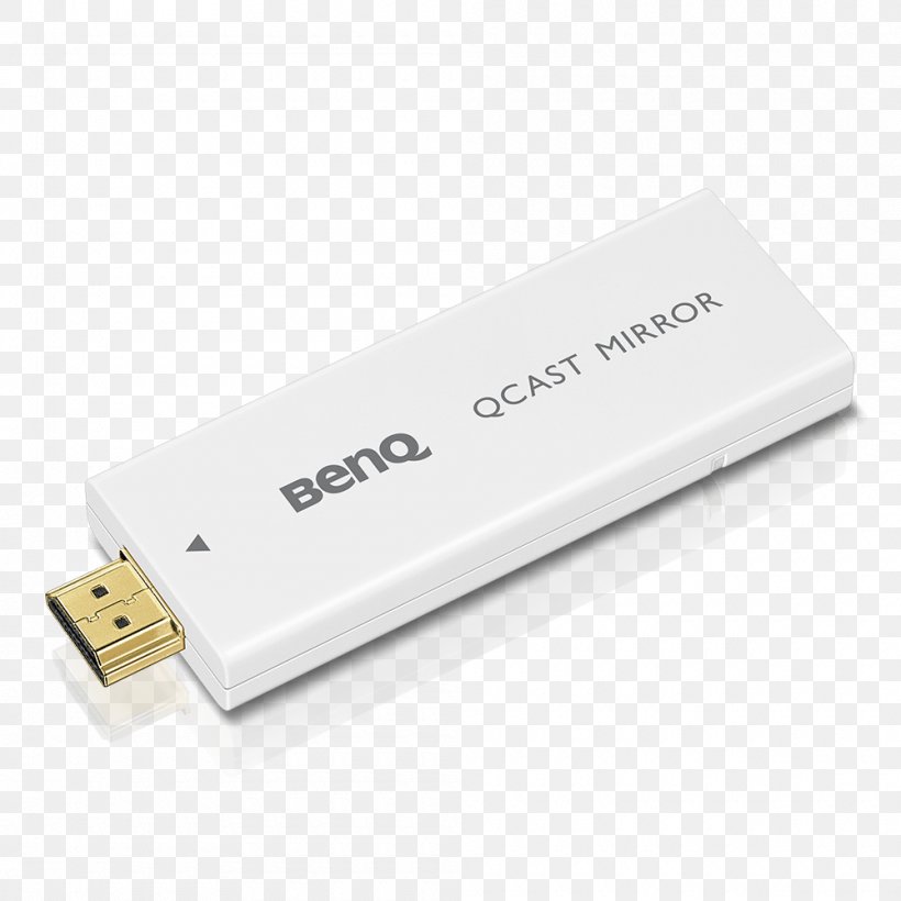 USB Flash Drives BenQ QCast Mirror QP20 5A.JH328.10E HDMI BenQ Colorific HT2050 Dongle, PNG, 1000x1000px, Usb Flash Drives, Adapter, Computer Network, Data Storage Device, Dongle Download Free