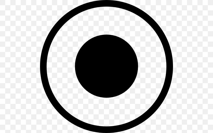 Circle Symbol Disk Shape, PNG, 512x512px, Symbol, Area, Atom, Black, Black And White Download Free