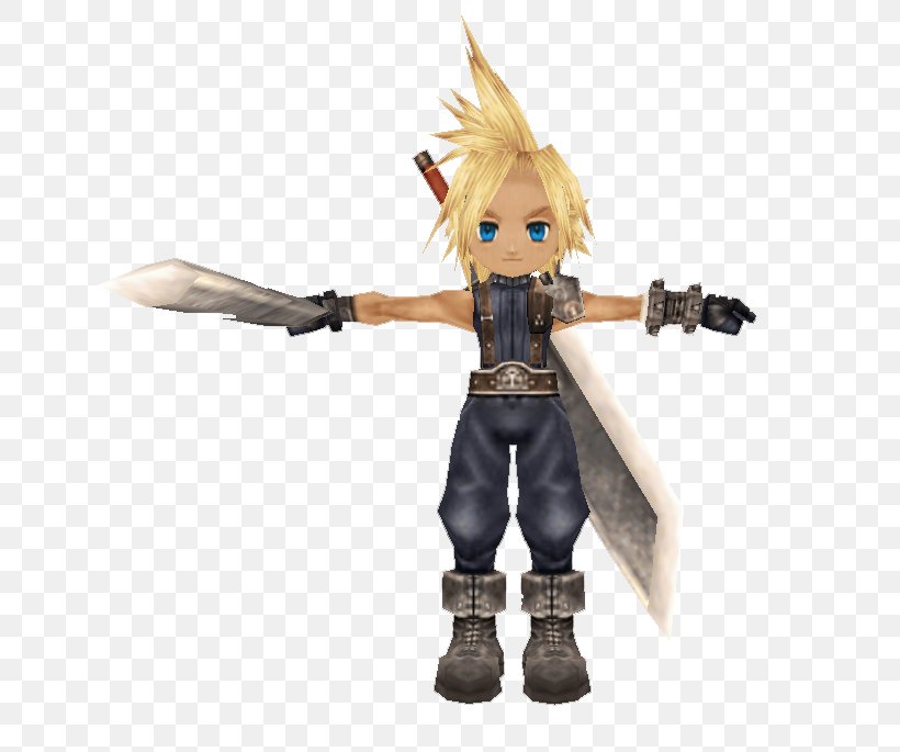 Cloud Strife Action & Toy Figures Wiki Figurine International Space Station, PNG, 713x685px, Watercolor, Cartoon, Flower, Frame, Heart Download Free
