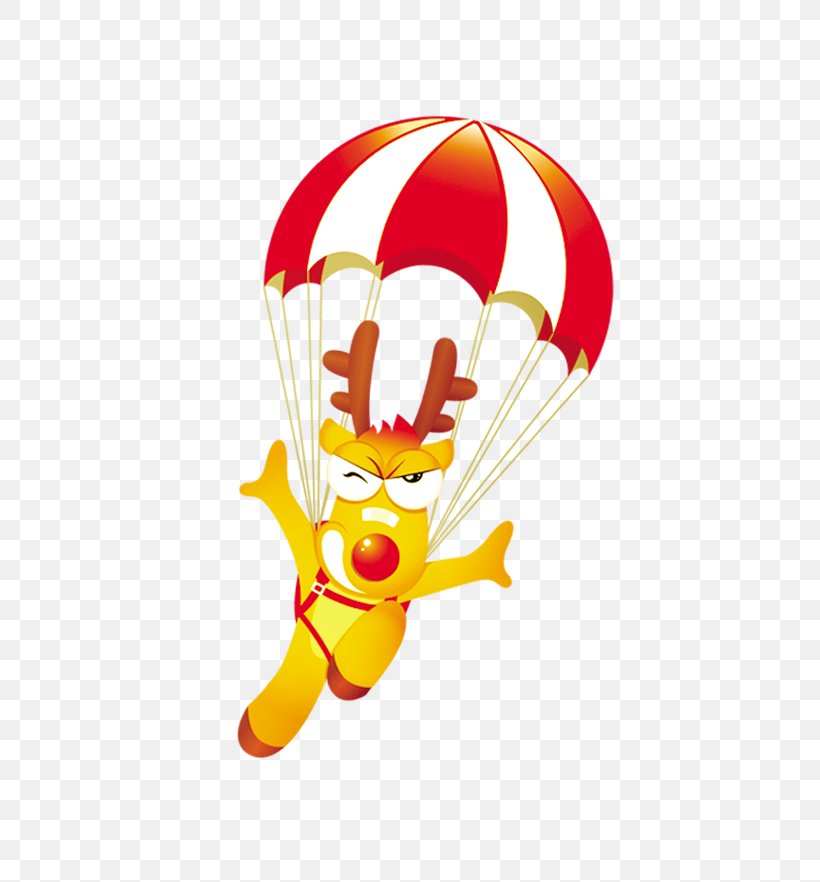 Parachute Parachuting Cartoon, PNG, 770x882px, Parachute, Animation, Art, Cartoon, Christmas Download Free