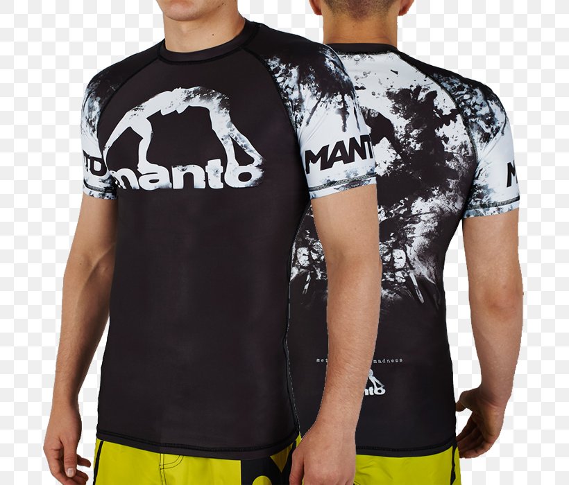 T-shirt Sleeve Rash Guard Shoulder Product, PNG, 700x700px, Tshirt, Black, Black M, Clothing, Grappling Download Free