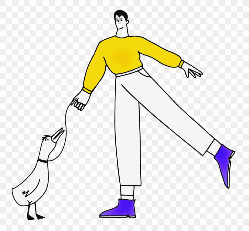 Walking The Duck Talking Duck, PNG, 2500x2316px, Shoe, Cover Art, Fashion, Funny, Joint Download Free