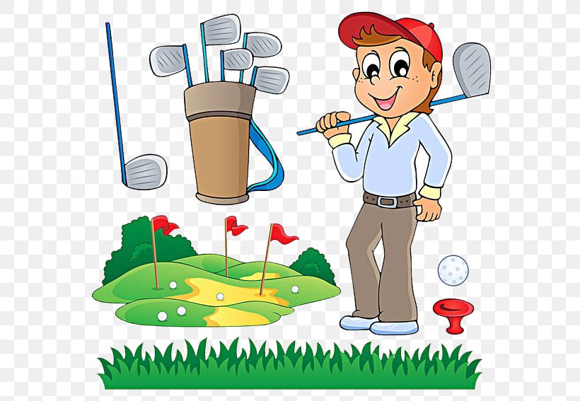 Golf Club Cartoon, PNG, 600x567px, Golf, Area, Artwork, Cartoon, Golf