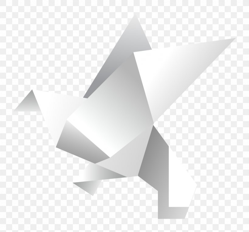 Paper Crane Origami, PNG, 1323x1236px, Paper, Black And White, Crane, Origami, Orizuru Download Free