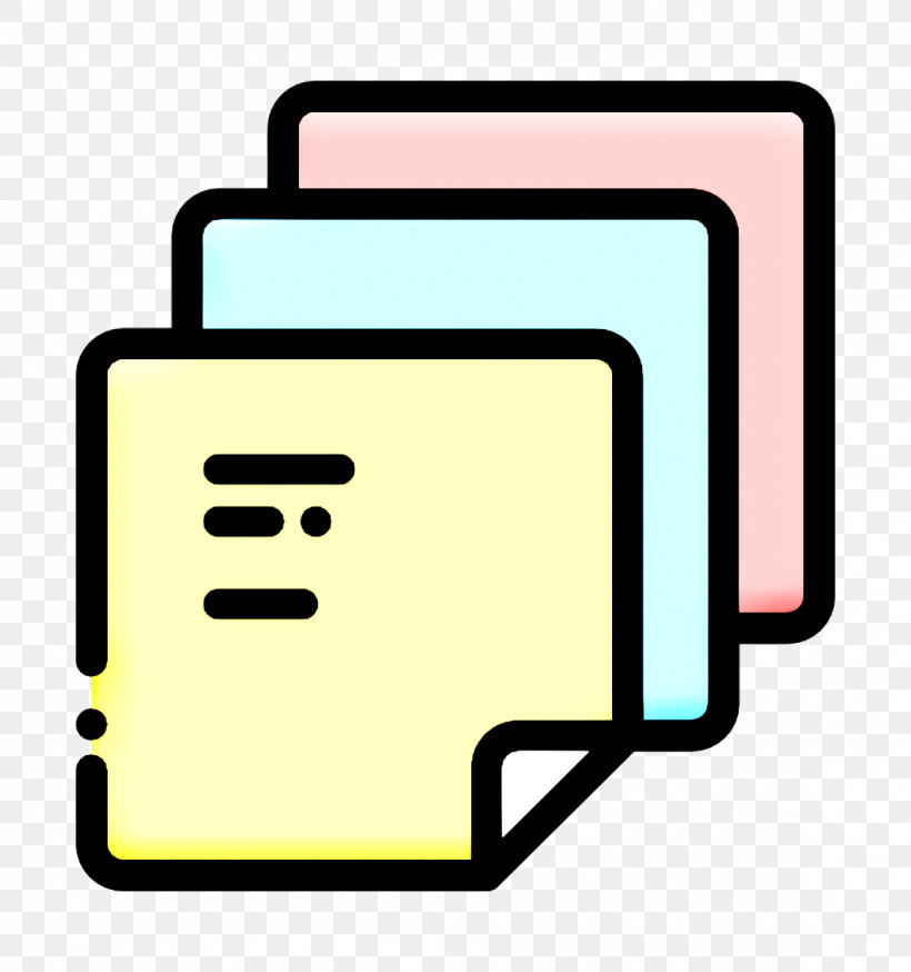 Stationery And Office Icon Post It Icon Stack Icon, PNG, 1152x1228px, Post It Icon, Geometry, Line, Mathematics, Meter Download Free