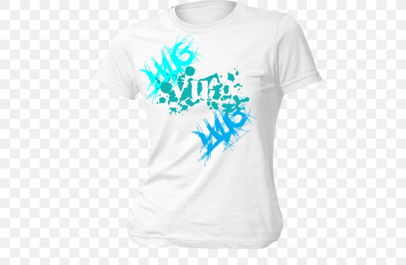 T-shirt Sleeve Bluza Logo, PNG, 483x535px, Tshirt, Active Shirt, Aqua, Asking Alexandria, Blue Download Free