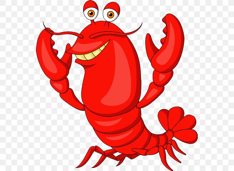 Lobster Cartoon Royalty-free Clip Art, PNG, 567x600px, Watercolor ...