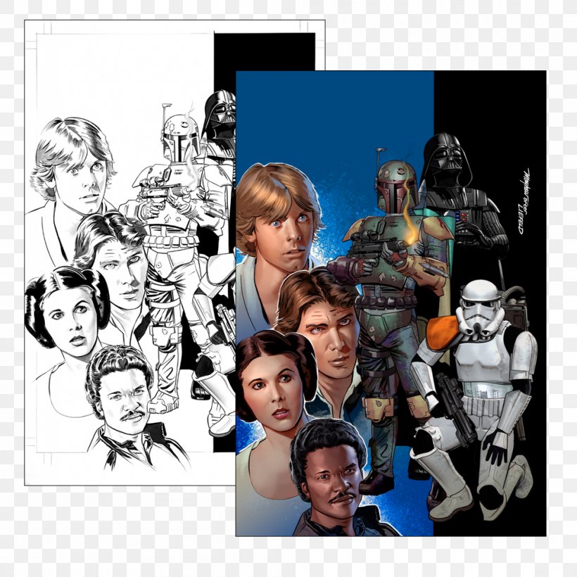 Deadpool Boba Fett Comics Star Wars Illustrator, PNG, 1000x1000px, Deadpool, Art, Artist, Boba Fett, Collage Download Free