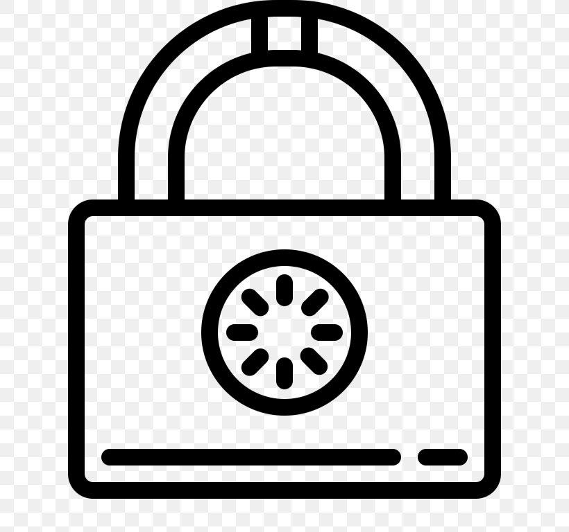 Padlock Icon, PNG, 768x768px, Webflow, Area, Black And White, Brand, Computer Security Download Free