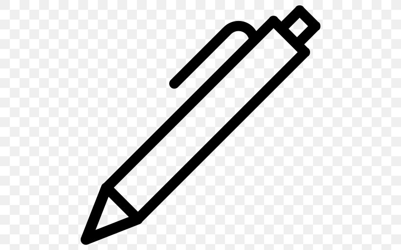 Pencil Ballpoint Pen, PNG, 512x512px, Pen, Ballpoint Pen, Black And White, Fountain Pen, Hardware Accessory Download Free