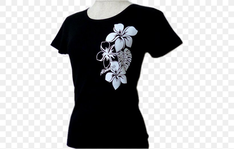 T-shirt Visual Arts Neck Font, PNG, 480x522px, Tshirt, Art, Black, Black M, Flower Download Free