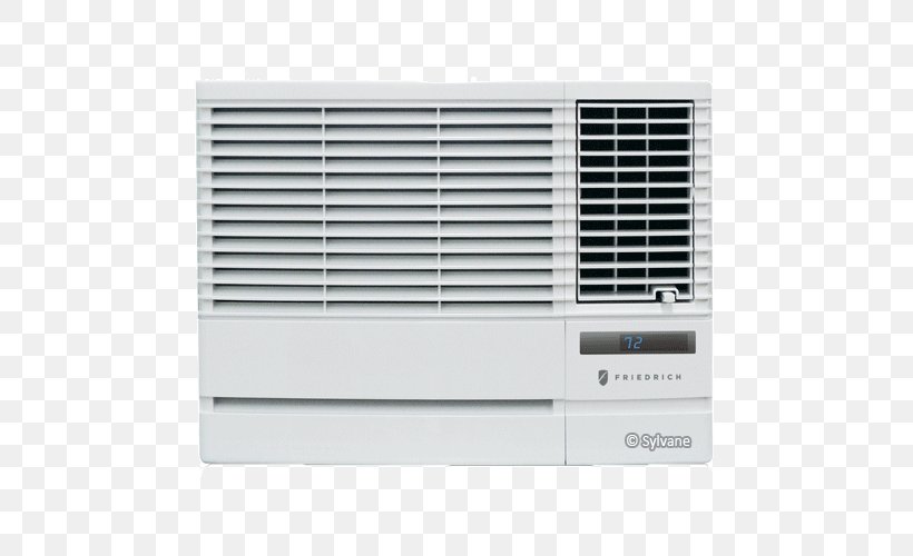 Friedrich Air Conditioning British Thermal Unit Window Friedrich Chill CP06G10B, PNG, 500x500px, Air Conditioning, British Thermal Unit, Electric Heating, Electronics, Friedrich Air Conditioning Download Free