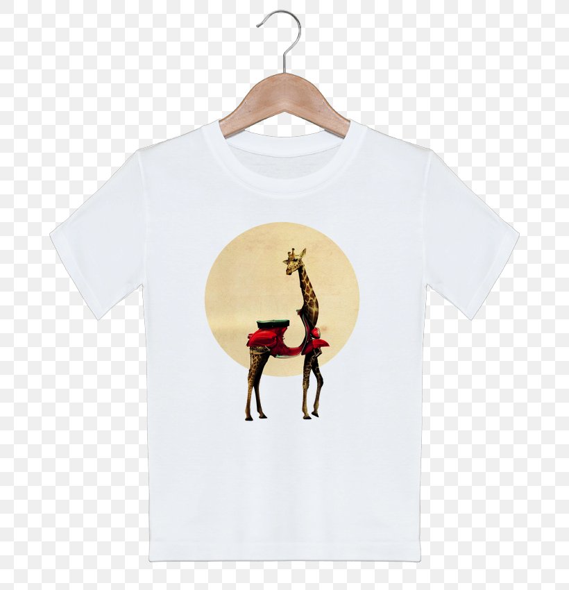 Long-sleeved T-shirt Long-sleeved T-shirt Giraffe Clothing, PNG, 690x850px, Tshirt, Animal, Bluza, Button, Child Download Free