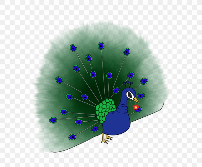 Overweight Feather Peafowl, PNG, 876x724px, Weight, Cartoon, Computer, Desk, Deviantart Download Free