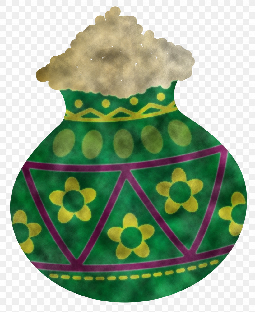 Pongal Festival Happy Pongal, PNG, 2448x3000px, Pongal Festival, Christmas Day, Christmas Ornament, Green, Happy Pongal Download Free