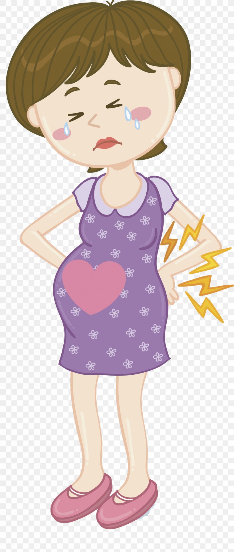 Back Pain Pregnancy Symptom Woman U5b55u5987, PNG, 1218x2867px, Watercolor, Cartoon, Flower, Frame, Heart Download Free