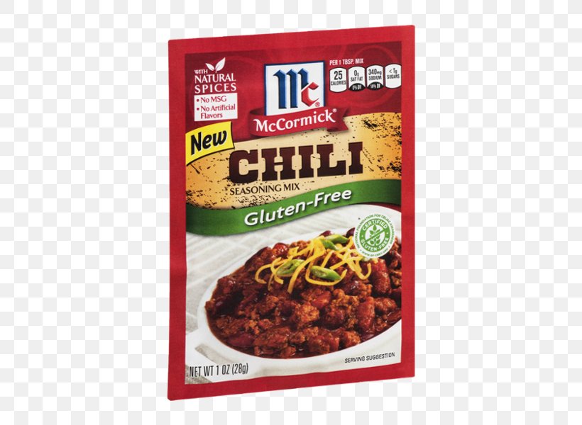 Chili Con Carne Taco Gravy Chili Powder Spice Mix, PNG, 600x600px, Chili Con Carne, Chili Pepper, Chili Powder, Convenience Food, Cuisine Download Free