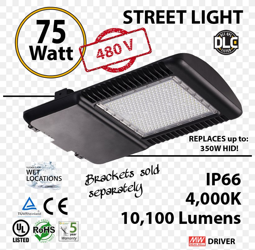 LED Street Light Lighting High-intensity Discharge Lamp Light Fixture, PNG, 800x804px, Light, Auto Part, Automotive Exterior, Automotive Lighting, Brand Download Free