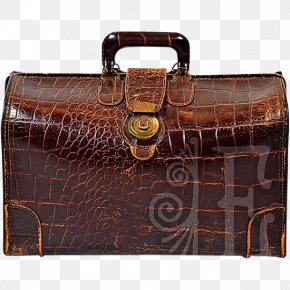 Alligator - Briefcase Alligator Crocodile Leather Handbag PNG