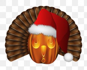 Pumpkin Festivals In The News - Santa Claus Pumpkin Christmas Day Turkey Printing PNG