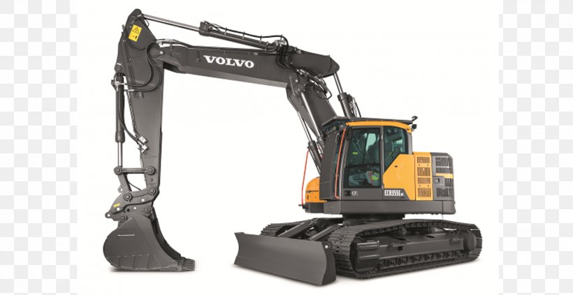 AB Volvo Heavy Machinery Volvo Construction Equipment Excavator, PNG, 2324x1200px, Ab Volvo, Architectural Engineering, Construction Equipment, Continuous Track, Excavator Download Free