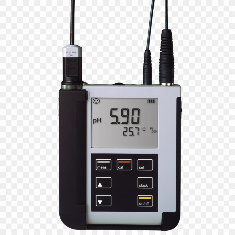 PH Meter Electrode Conductivity Measurement, PNG, 1200x1200px, Ph Meter, Chemistry, Conductivity, Electrical Conductivity Meter, Electrode Download Free