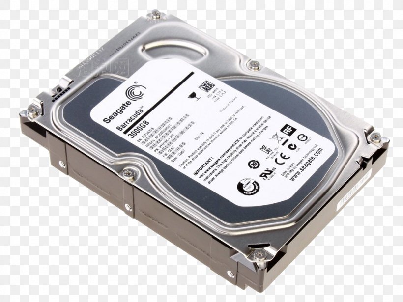 Hard Drives Serial ATA ST3000DM001 Seagate Technology Terabyte, PNG, 1024x768px, Hard Drives, Computer, Computer Component, Computer Data Storage, Data Storage Download Free