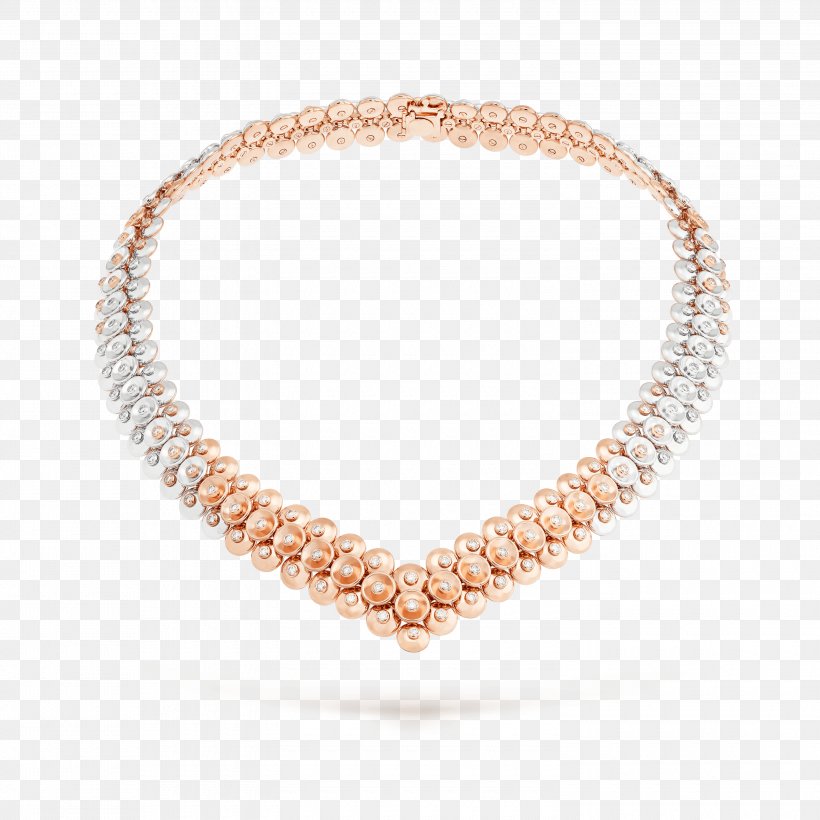 Pearl Van Cleef & Arpels Necklace Bracelet Jewellery, PNG, 3000x3000px, Pearl, Bracelet, Chain, Charms Pendants, Diamond Download Free