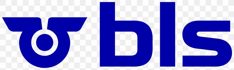 Logo BLS AG Switzerland Bern–Lötschberg–Simplon Railway Rail Transport, PNG, 2000x602px, Logo, Area, Bls Ag, Blue, Brand Download Free