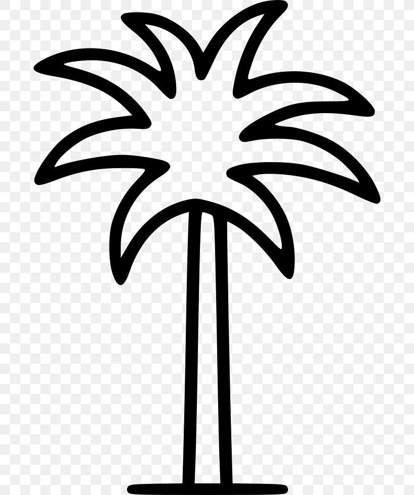 Palm Trees Clip Art, PNG, 688x980px, Palm Trees, Arecales, Blackandwhite, Coconut, Coloring Book Download Free
