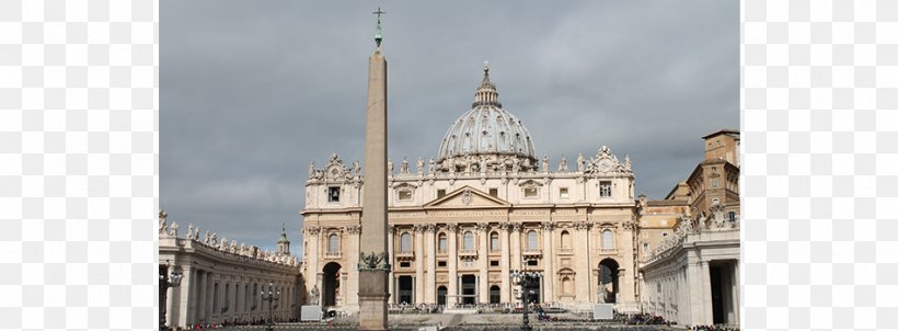 St. Peter's Square Basilica Tourist Attraction Travel Tourism, PNG, 950x350px, Basilica, Architecture, Building, Byzantine Architecture, Cathedral Download Free