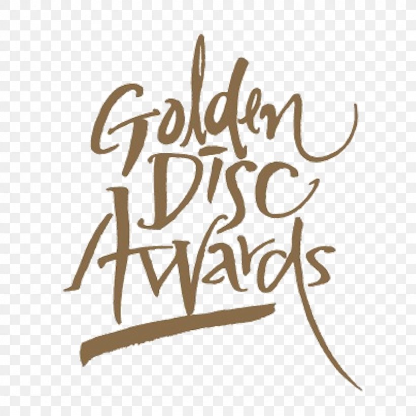 32nd Golden Disc Awards Logo Japan Gold Disc Award, PNG, 1024x1024px, 32nd Golden Disc Awards, Award, Brand, Bts, Calligraphy Download Free