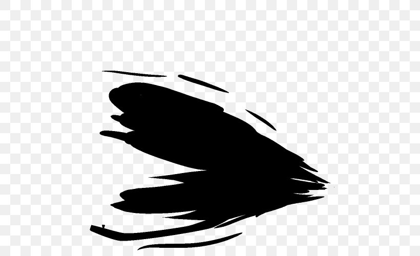 Black Beak Silhouette White Clip Art, PNG, 500x500px, Black, Beak, Bird, Black And White, Black M Download Free