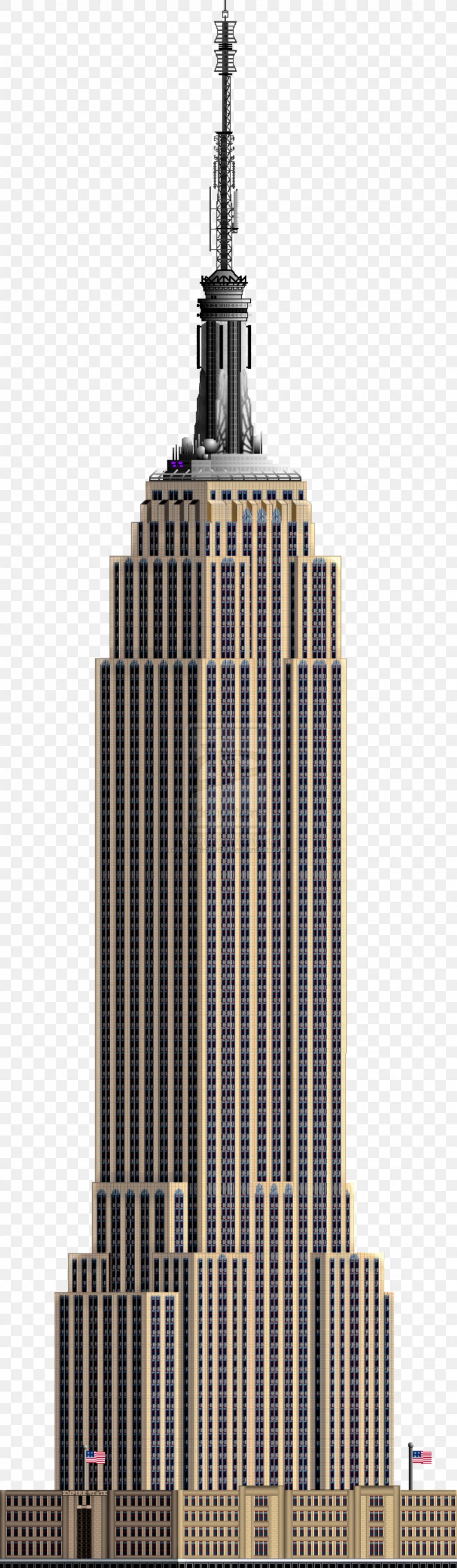 Empire State Building Chrysler Building Citigroup Center Clip Art, PNG, 1024x3518px, Empire State Building, Building, Chrysler Building, Citigroup Center, Classical Architecture Download Free